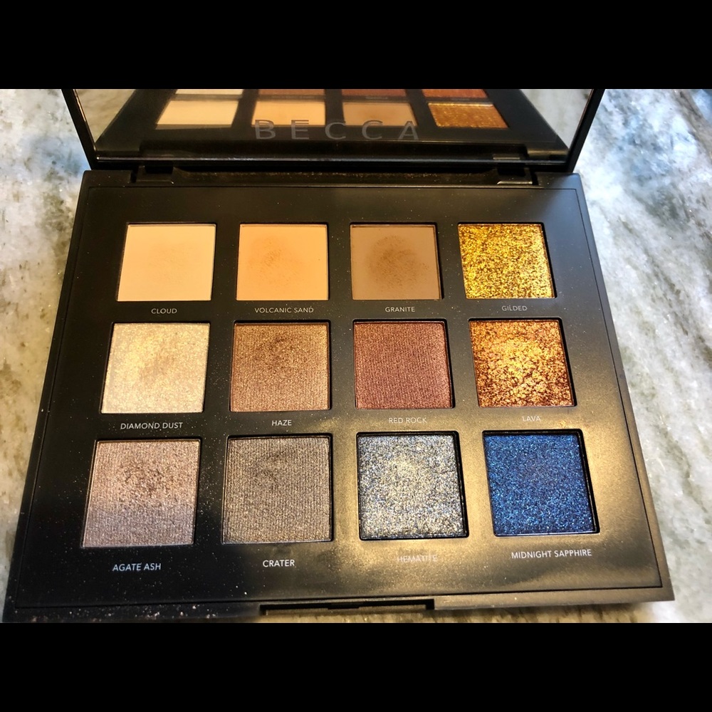 Becca volcano goddess eyeshadow palette